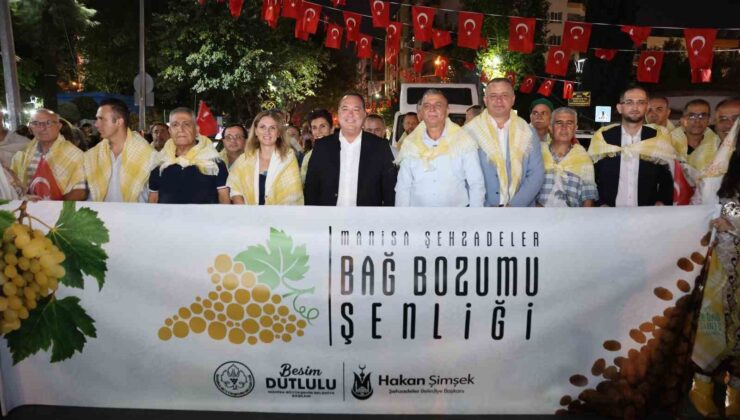 Bağ Bozumu coşkusu kortejle taçlandı