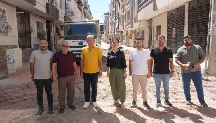 Başkan Akın çalışmaları yerinde inceledi