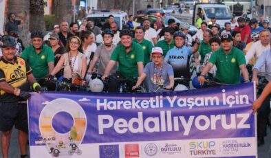 Başkan Dutlulu, Avrupa Hareketlilik Haftası’nda Manisalılarla pedal çevirdi