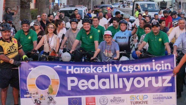 Başkan Dutlulu, Avrupa Hareketlilik Haftası’nda Manisalılarla pedal çevirdi