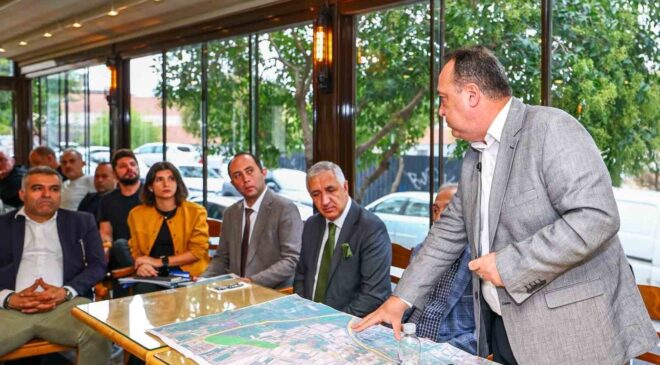 Başkan Dutlulu, Evrenos Sanayicileri ile buluştu
