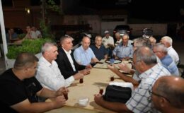 Başkan Şimşek Aşağıçobanisa’da vatandaşların taleplerini dinledi