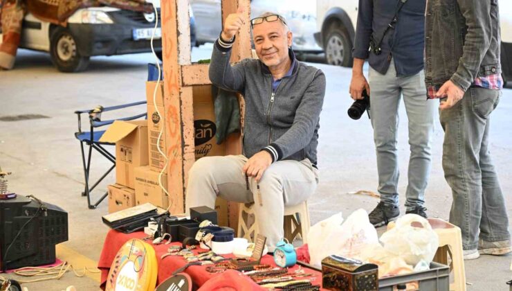 İkinci el eşya pazarı yeni yerinde vatandaşlarla buluşuyor