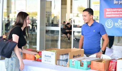Manisa Büyükşehir Belediyesinden öğrencilere ’Hoş Geldin’ karşılaması