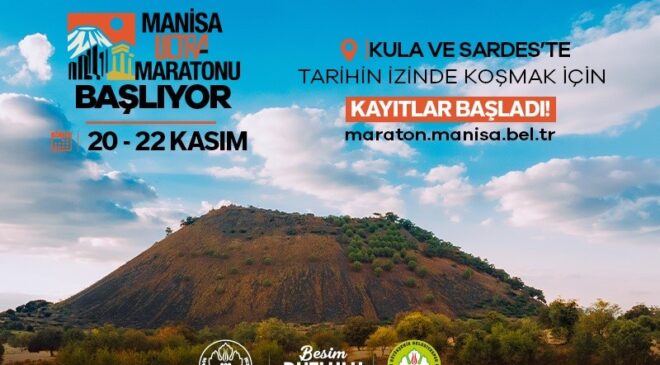 Manisa Ultra Maratonu ile Kula ve Sardes’te tarihin izinde koşulacak