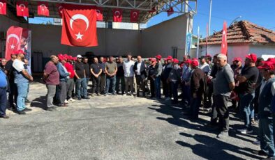 Manisa’da üreticiye can suyu