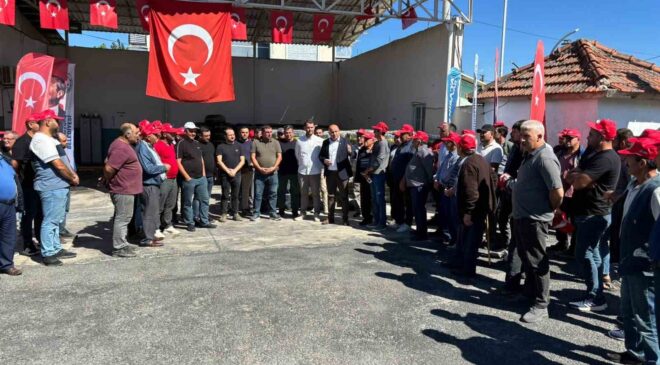 Manisa’da üreticiye can suyu