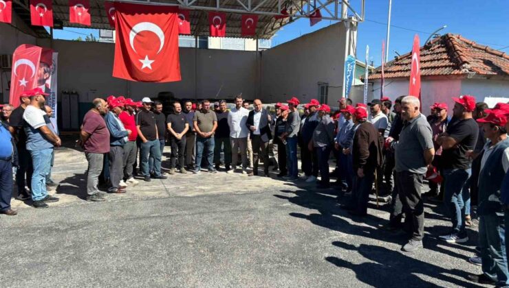 Manisa’da üreticiye can suyu