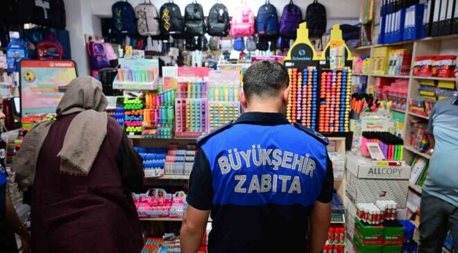 Manisa’da yeni eğitim-öğretim yılında kırtasiye denetimleri sıklaştırıldı