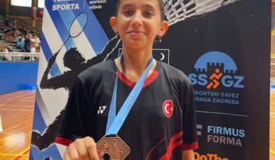 Manisalı Irmak, Hırvatistan’da kürsüye çıktı
