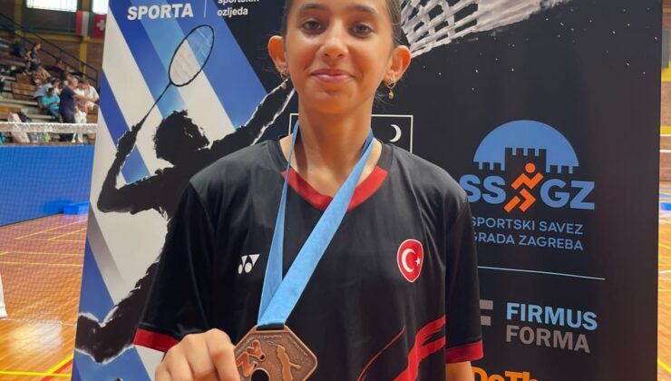 Manisalı Irmak, Hırvatistan’da kürsüye çıktı