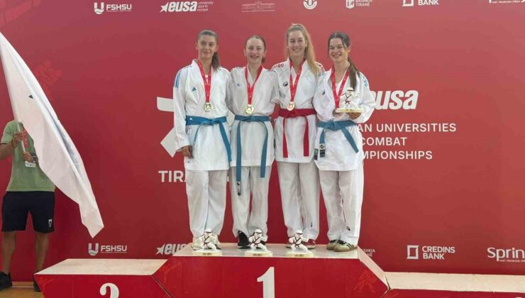Nurbade Büber’den Avrupa’da çifte madalya