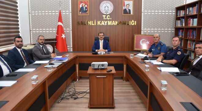 Salihli’de KPSS öncesi güvenlik zirvesi