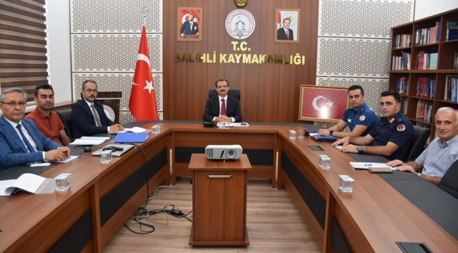 Salihli’de KPSS öncesi güvenlik zirvesi