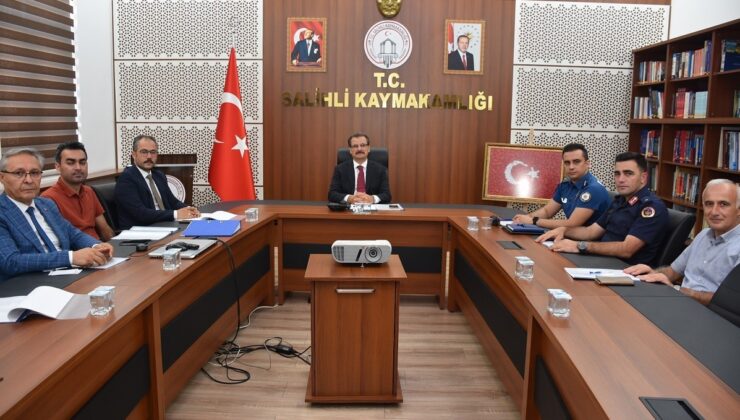 Salihli’de KPSS öncesi güvenlik zirvesi