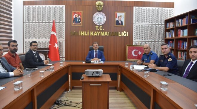 Salihli’de üniversite güvenliği için toplantı