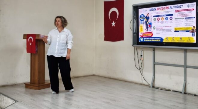 Sarıgöl’de 38 çalışana iş güvenliği eğitimi