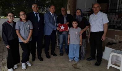 Sarıgöl’de şehit ailesine vefa ziyareti
