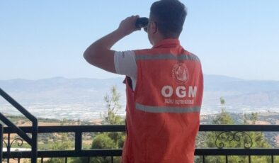 Sarıgöl’ün “duman gözcüleri” 7/24 nöbette