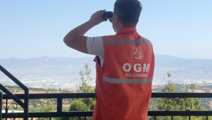 Sarıgöl’ün “duman gözcüleri” 7/24 nöbette