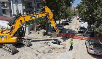 Soma İnönü Mahallesi’ne bin 200 metrelik yağmursuyu hattı