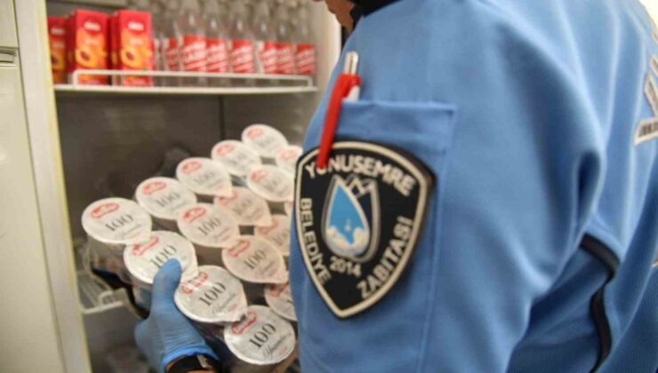 Yunusemre’de okul çerçevelerinde zabıta denetimi