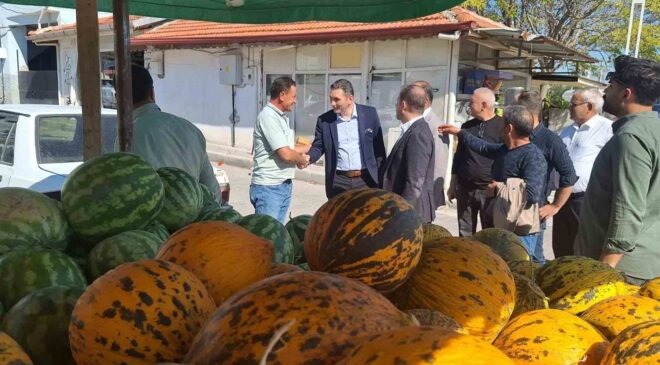 AK Partili vekil Selendi’de esnafın nabzını tuttu