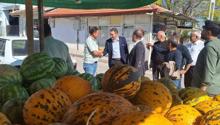 AK Partili vekil Selendi’de esnafın nabzını tuttu