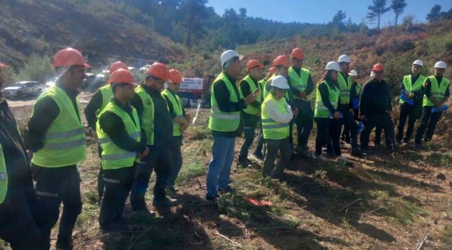 Akhisar’da ormanların geleceği için sahada eğitim