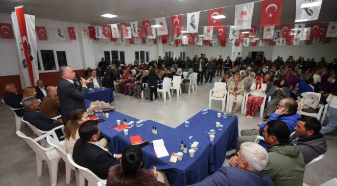 Başkan Balaban üretici kadınlarla buluştu