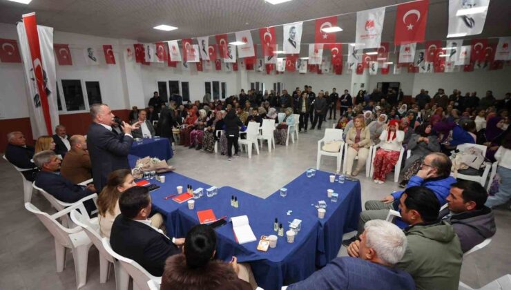 Başkan Balaban üretici kadınlarla buluştu