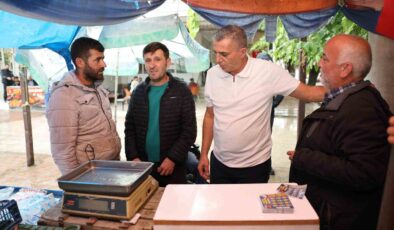 Başkan Şimşek, vatandaşın taleplerini yerinde dinledi