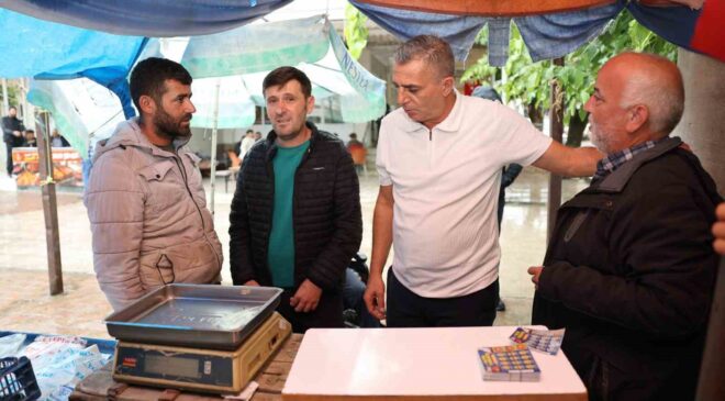 Başkan Şimşek, vatandaşın taleplerini yerinde dinledi