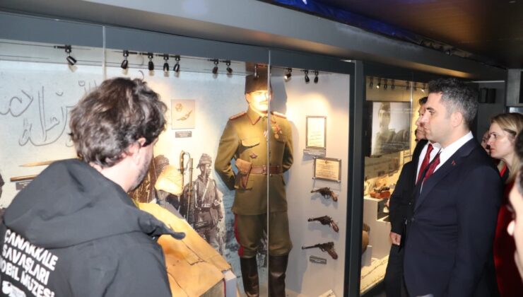 Çanakkale Destanını anlatan müze tırı Selendi’de