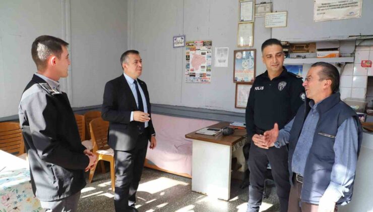 Demirci Kaymakamı Bayram’dan esnafa cuma ziyareti