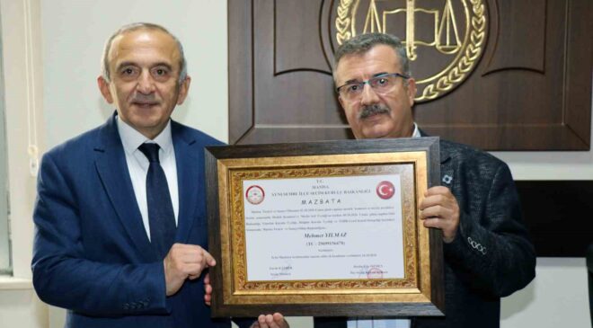 Manisa TSO Başkanı Mehmet Yılmaz mazbatasını aldı