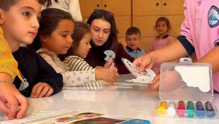 Manisa’da üniversiteli gençler minik kalplere dokundu