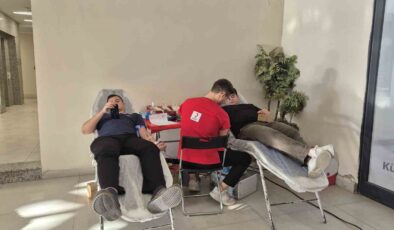 Manisa’daki KYK yurtlarından kan bağışına hayat veren destek