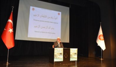 Salihli’de ’Cami ve Sosyal Hayat’ konferansı düzenlendi