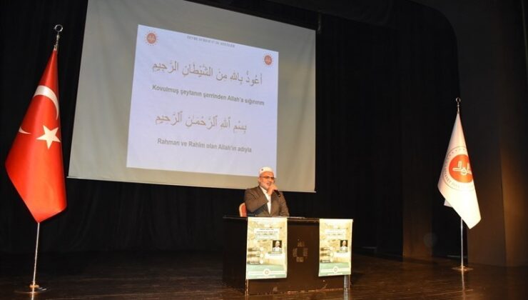 Salihli’de ’Cami ve Sosyal Hayat’ konferansı düzenlendi