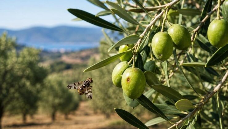 Salihli’de zeytin üreticilerine sinek uyarısı