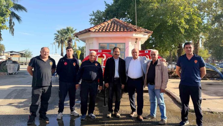 Sarıgöl’de iki mahalleye yangın tankeri desteği