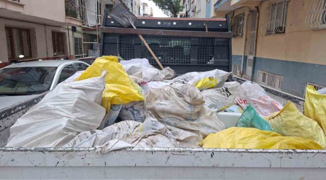 Şehzadeler’de moloz bırakanlara ceza uyarısı