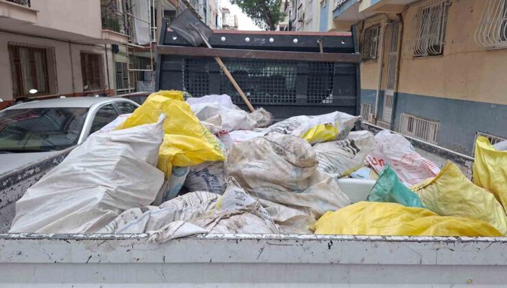 Şehzadeler’de moloz bırakanlara ceza uyarısı