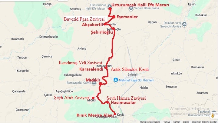 Selendi’de milli mücadelenin izleri 26,2 kilometrelik rotayla yaşatılacak