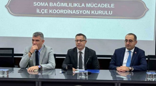 Soma’da bağımlılıkla mücadele için kurumlar bir araya geldi