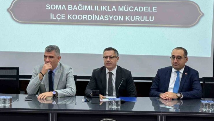 Soma’da bağımlılıkla mücadele için kurumlar bir araya geldi