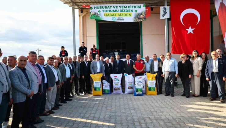 Tarlalar için tohum, ormanlar için tanker desteği