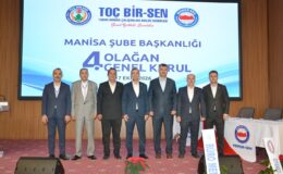 TOÇ Bir-Sen Manisa’da Uğur Bayil güven tazeledi