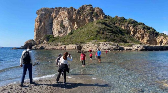 TURBELDAK’tan Ege’nin maviliğinde 9 kilometrelik keşif